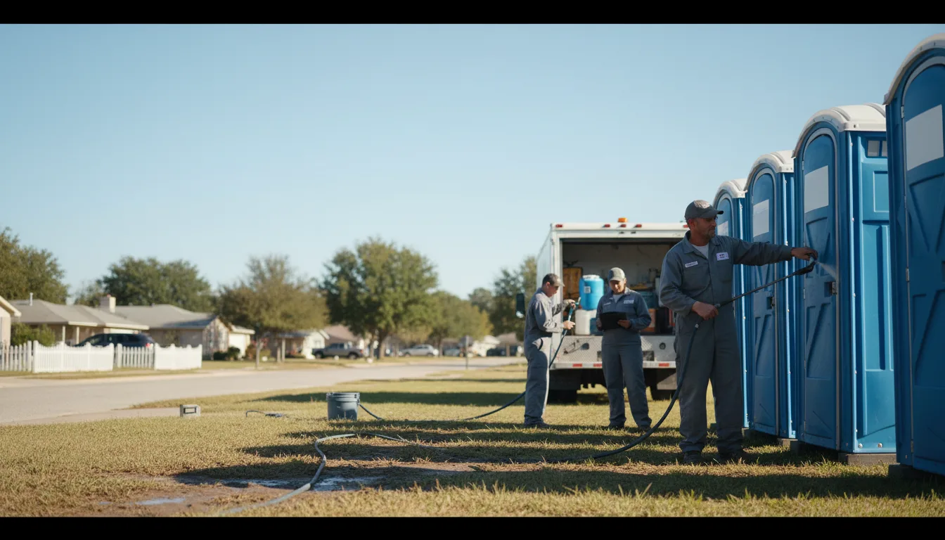 Long-Term Portable Toilet Rental in Clayton, IL near me